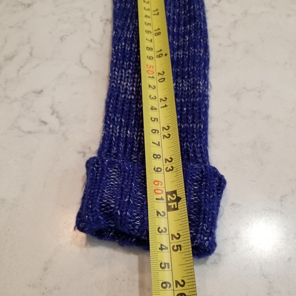 🧥 COBALT BLUE COWL NECK SWEATER - Picture 8 of 8